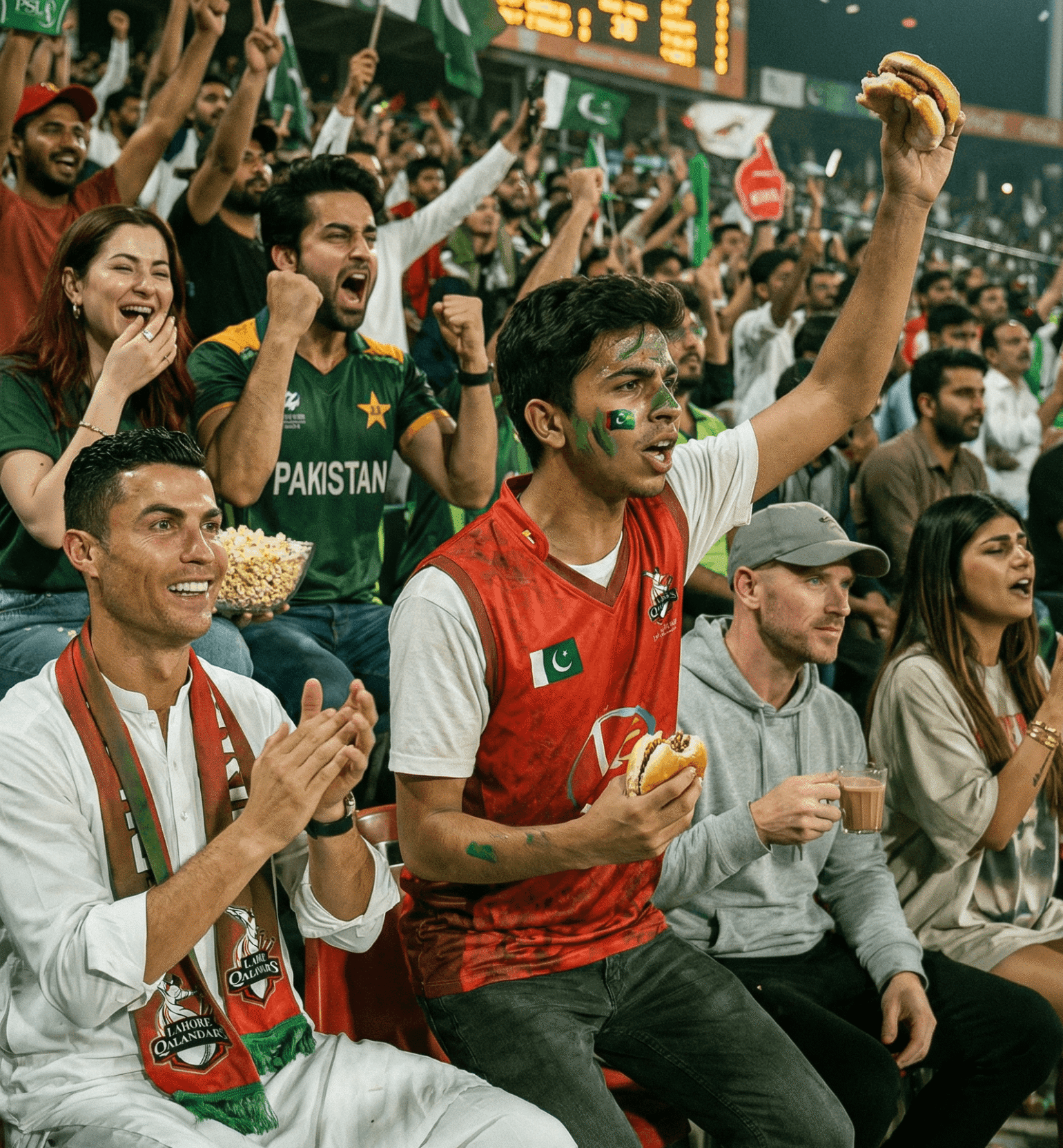 PSL Match with Celebrities